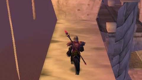 World of Warcraft - Unpatched glitch - Ontop of Stormwind Bank