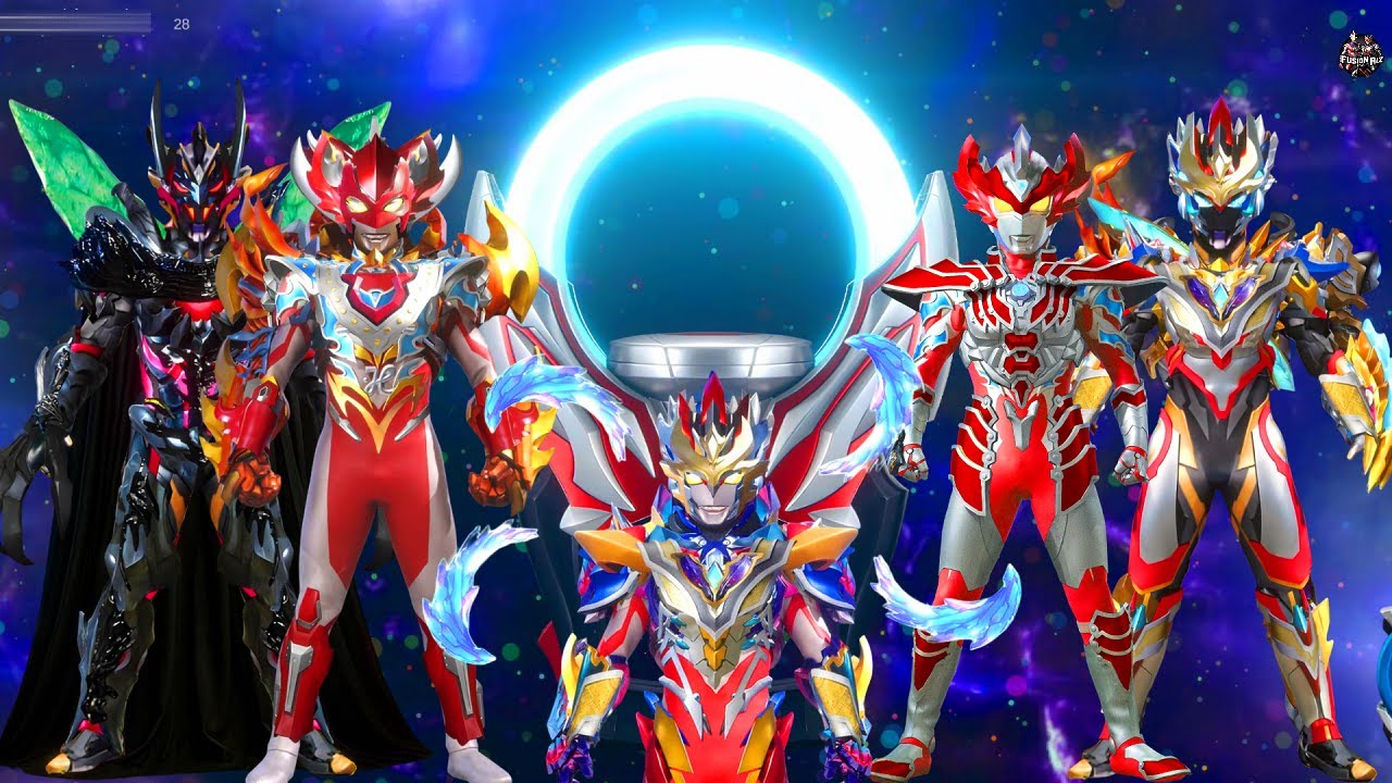 LEBIH KEREN!! AKU MENCOBA FUSION PARA ULTRAMAN MENJADI SATU BENTUK TERUNIK - ORB RING
