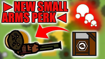 NEW SMALL ARMS PERK IN THE POTATO MODE ! | SURVIV.IO
