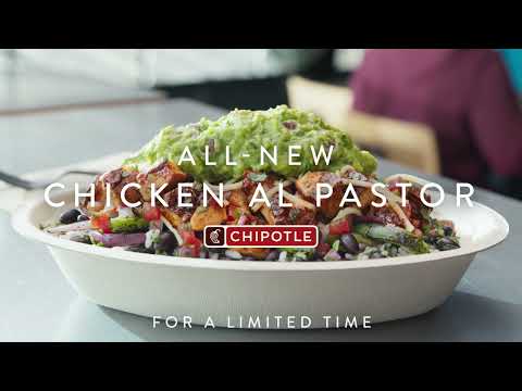 Chipotle | NEW Chicken Al Pastor - Order in the App :15