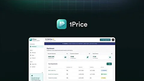 1Price Lifetime Deal - Price Experiments on Autopilot