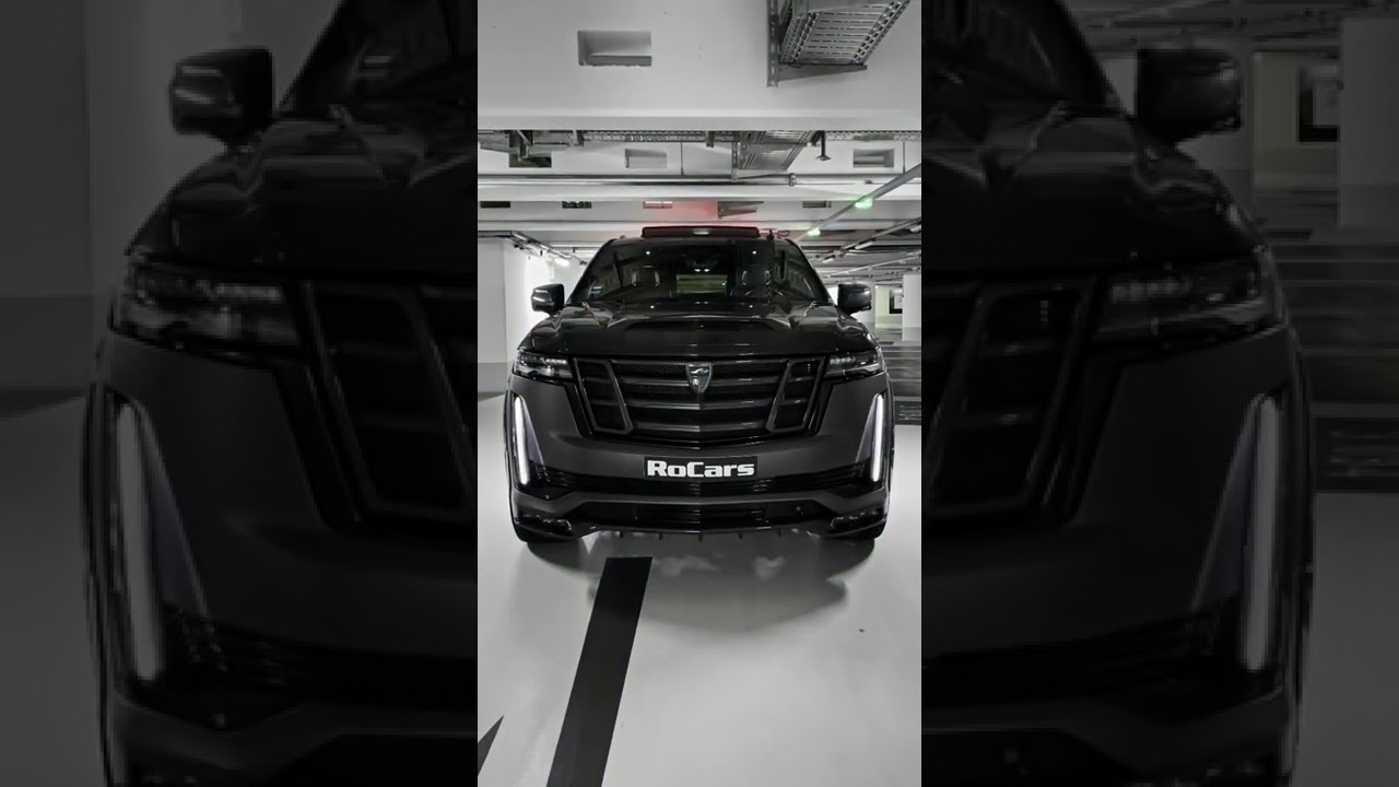 Cadillac Escalade 2022 with ESTHETE widebody kit