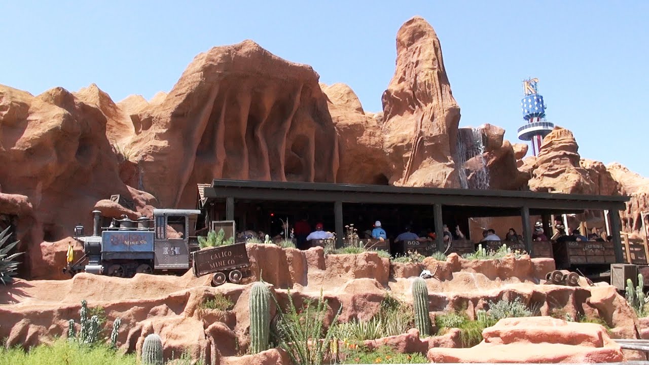 Calico Mine Ride at Knott's Berry Farm FULL POV Experience 2015