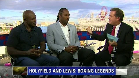 Lewis and Holyfield on their bouts