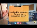 Le double cursus scolaire    