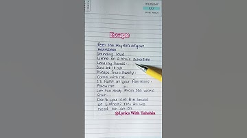 Thumbnail of Stray Kids - ESCAPE (Bang Chan & Hyunjin) (Easy Lyrics) 🎵