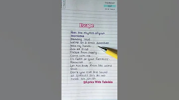 Stray Kids ESCAPE Bang Chan Hyunjin Easy Lyrics 