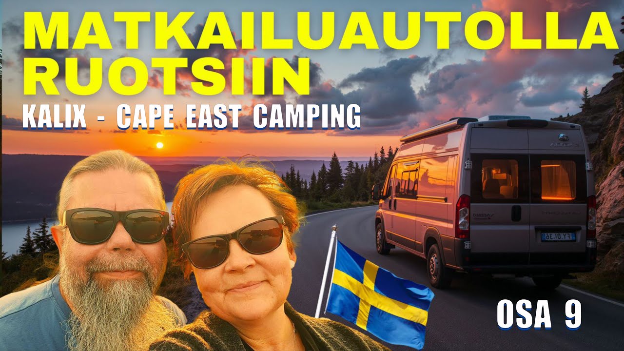Matkailuautolla Ruotsiin - Kalix, Haaparanta ja Cape East camping - Osa 9