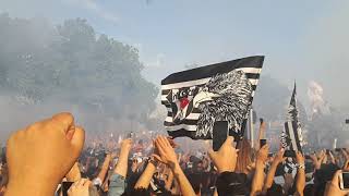 Ve Şampiyon Kara Kartal  Geldi. Tüm Beşiktaşlıların Vodafone Parkda Şampiyonluk Kutlaması. V-4