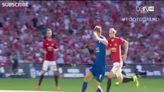 Leicester City - Manchester United : 1-2 Community Shield Cup Final Maçı Özet
