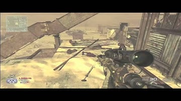 Call of Duty MW2: 1v1 Quick Scope Match | First Video | Part One