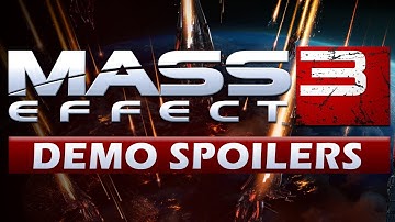 Mass Effect 3 - Demo Analysis (Spoilers Ahead)