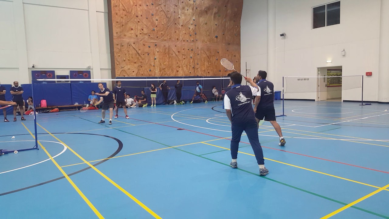 Sajith & Raees MDD Badminton - Dubai Corporate Games 2017