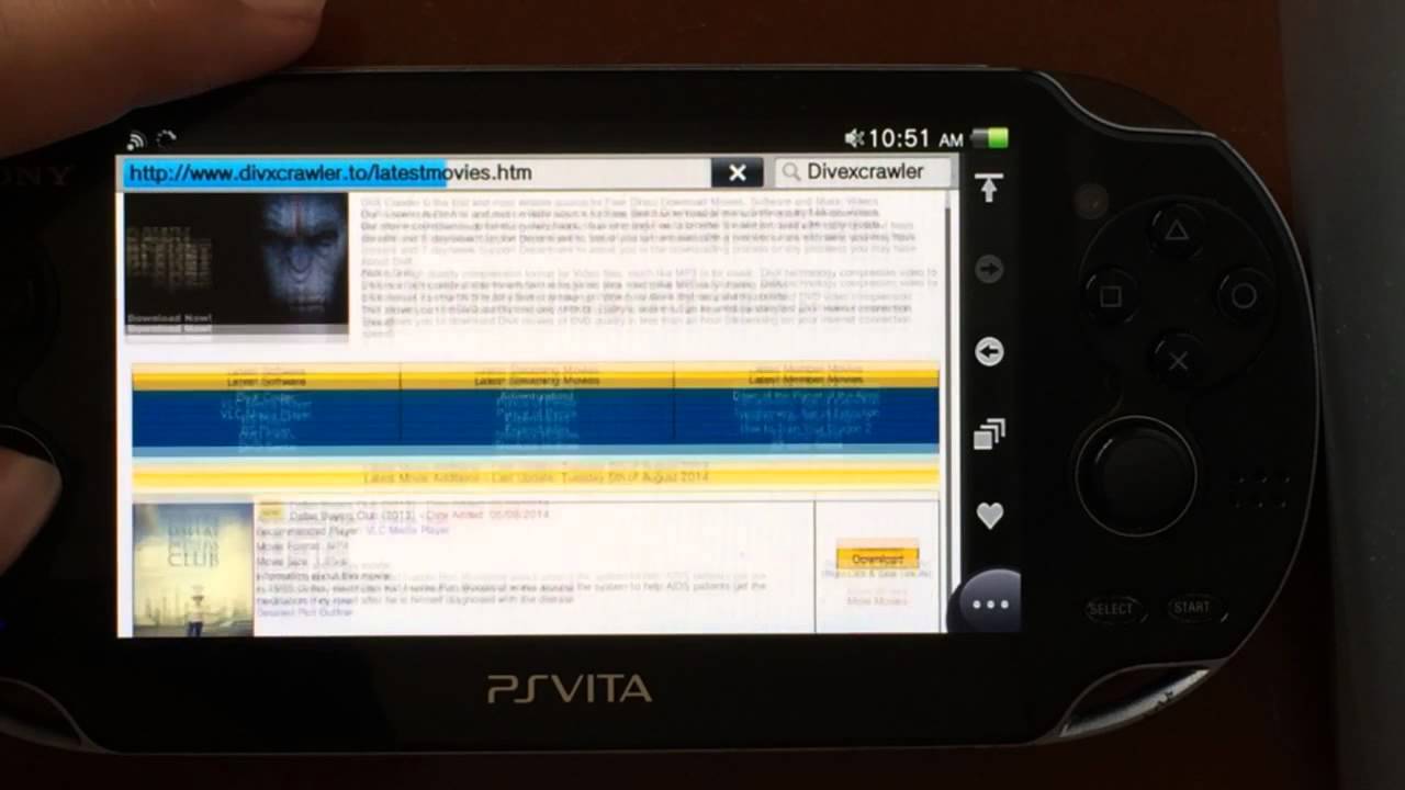 How to download movies to ps vita YouTube