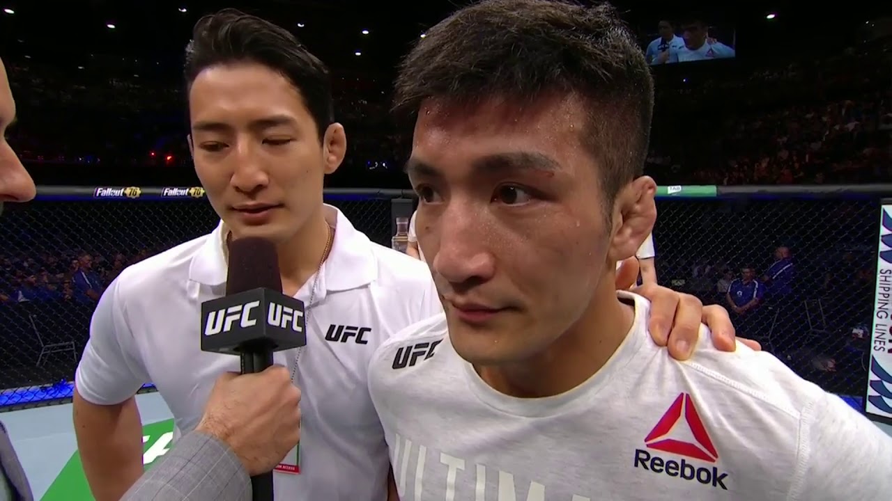 UFC 234: Kyung Ho Kang Octagon Interview