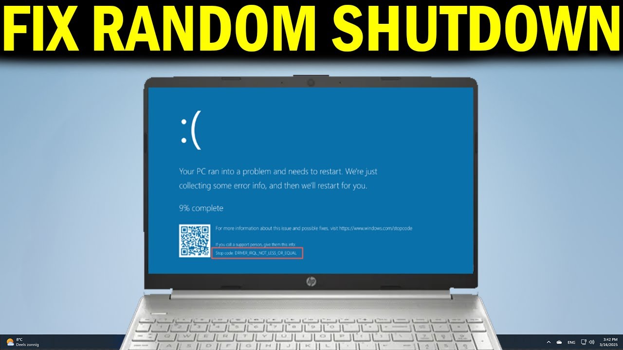 Random Shut How To Fix Windows 11 PC Randomly Shuts Down Or Unexpectedly Shutdown ...