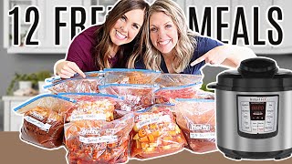 12 Simple FREEZER MEALS For Instant Pot or Slow Cooker