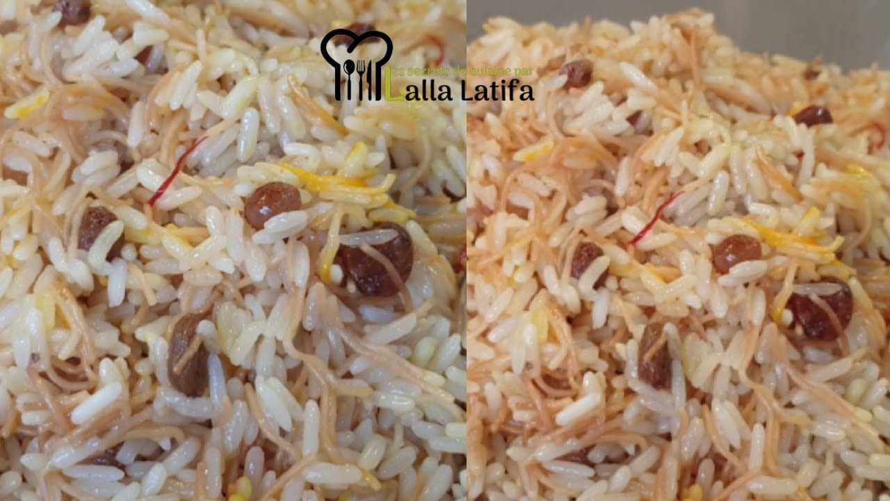 Riz libanais au Thermomix حصريا الارز اللبناني بالروبو@cheflallalatifa