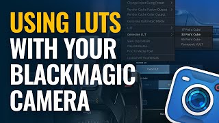 Using LUTs with your Blackmagic Camera by Blackmagic Design 9,512 views 2 months ago 4 minutes, 12 seconds