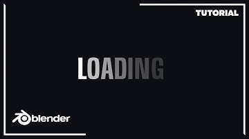Loading Transition Animation Breakdown - Blender 3.1 Eevee Tutorial