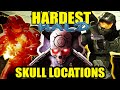 HARDEST Halo SKULL LOCATIONS from EVERY Halo Game