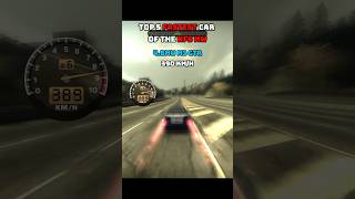 Top 5 Fastest Car Of The Nfs Most Wanted