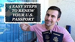 5 EASY STEPS TO RENEW YOUR U.S. PASSPORT