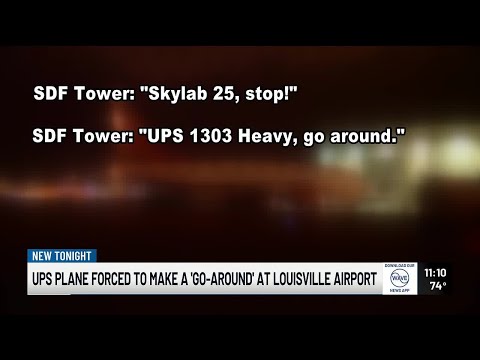 Video FAA confirms close call as UPS plane avoids crash with aircraft at Muhammad Ali International