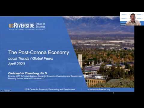 Economic Forecast & Outlook with Dr. Christopher Thornberg