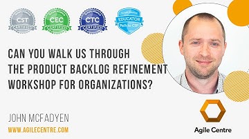 Can you walk us through the Product Backlog Refinement workshop  Organizations