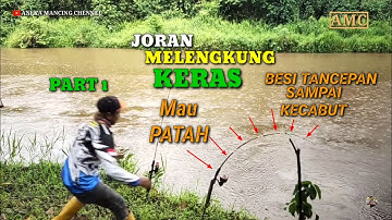 Detik Detik Joran Melengkung Terlalu Ugal Ugalan Besi Tancepan Sampai Kecabut Part 1