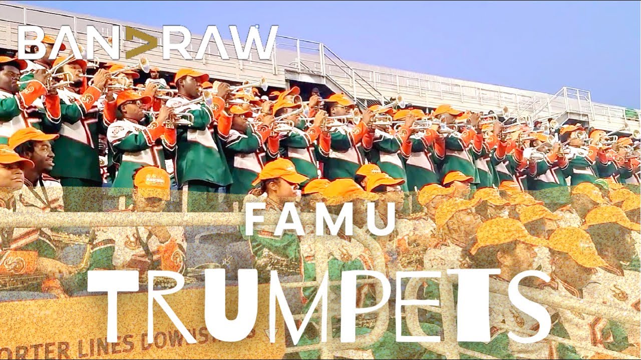 Band Raw FAMU Trumpets Vs BCU 🔥 Florida Classic YouTube