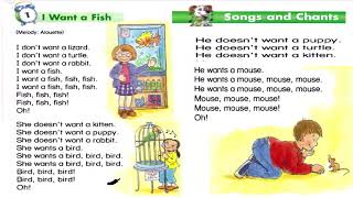 I want a fish song | English Time song | Song and chants By bunleng mdk