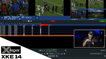 xKeys XKE 14 vMix Replay Controller