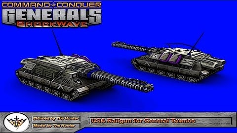 C&C Shockwave 1.1 - Skirmish with Townes [C&C Generals Zero Hour]