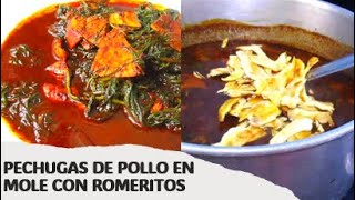 PECHUGAS DE POLLO CON ROMERITOS