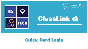 ClassLink: QuickCard Login