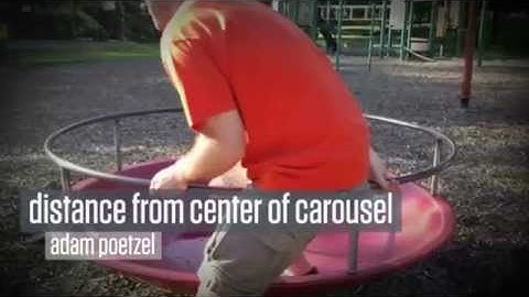 Distance from Center of Carousel by Adam Poetzel (Act 2) - Graphing Stories