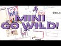 GO WILD PLAN WITH ME | MINI HAPPY PLANNER | THE FABULOUS PLANNER