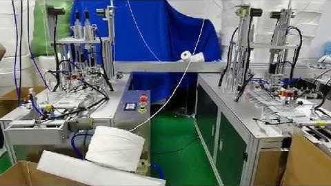 2nd unit mask machine 5 minutes test run to UK