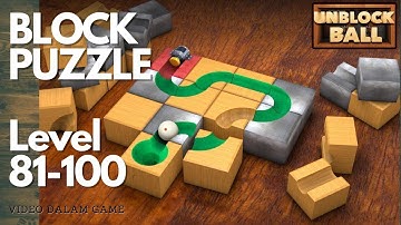 Unblock Ball - Block Puzzle - Level 81-100 Gameplay WalkThrough