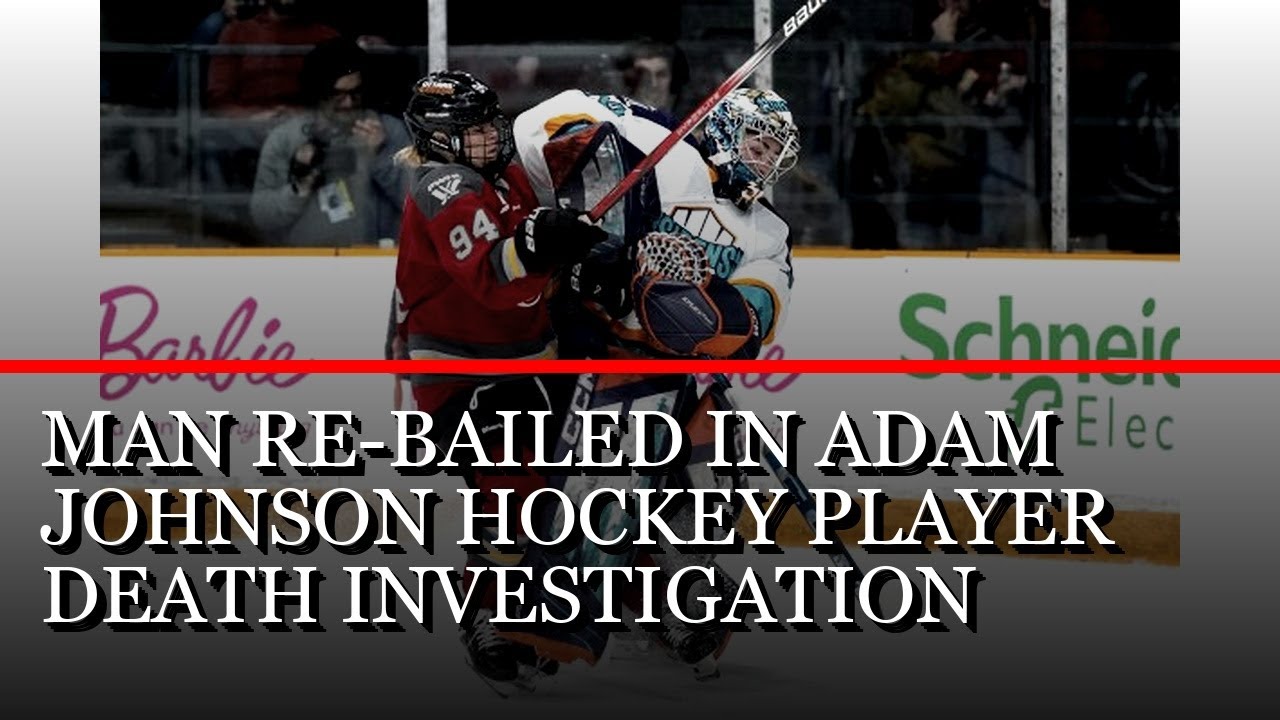 Man re-bailed in Adam Johnson hockey player death investigation