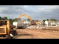 Demolition at the old souderton area high school