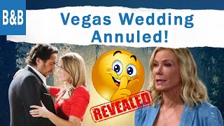 Bold and the Beautiful Spoilers: Brooke Reveals Vegas Secret, Shidge Marriage Annuled