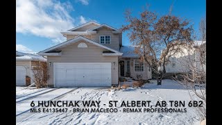6 Hunchak Way   St Albert   AB T8N 6B2 - MLS E4135447