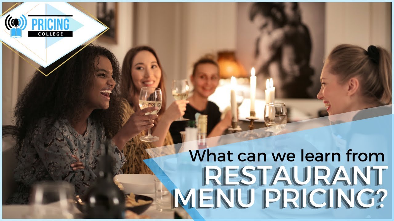 What can we learn from restaurant menu pricing?🍕-Episode #0023 - YouTube
