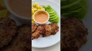 Fried Potatoes and Beef Patties #shorts #youtubeshorts
