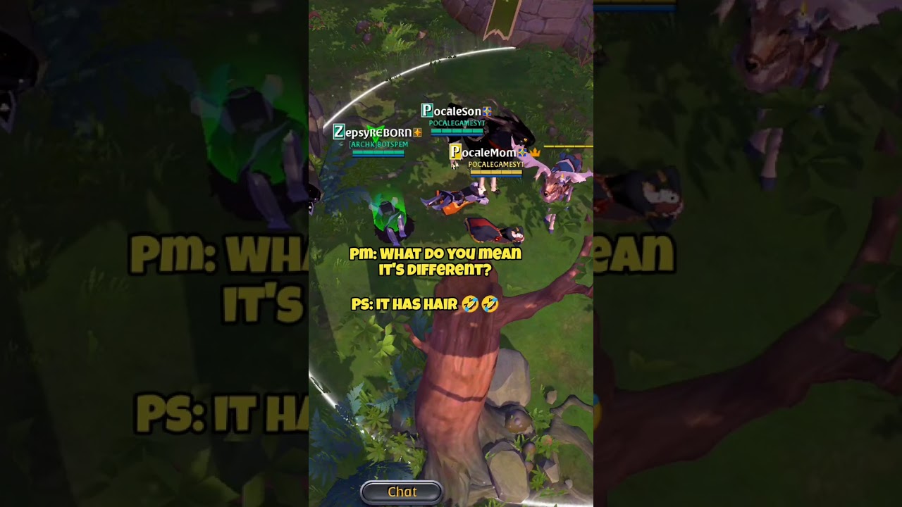 Albion Online | This is how a KID inspects a PARTY! 😅