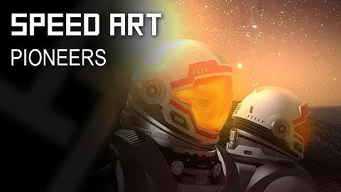 Photoshop & Blender: SPEED ART - Pioneers