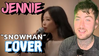 Jennie '눈 (Snow) / Snowman' Cover Reaction!!!
